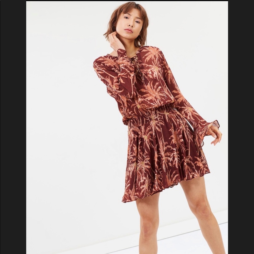 Maison Scotch Lace Up Palm Tree Euro